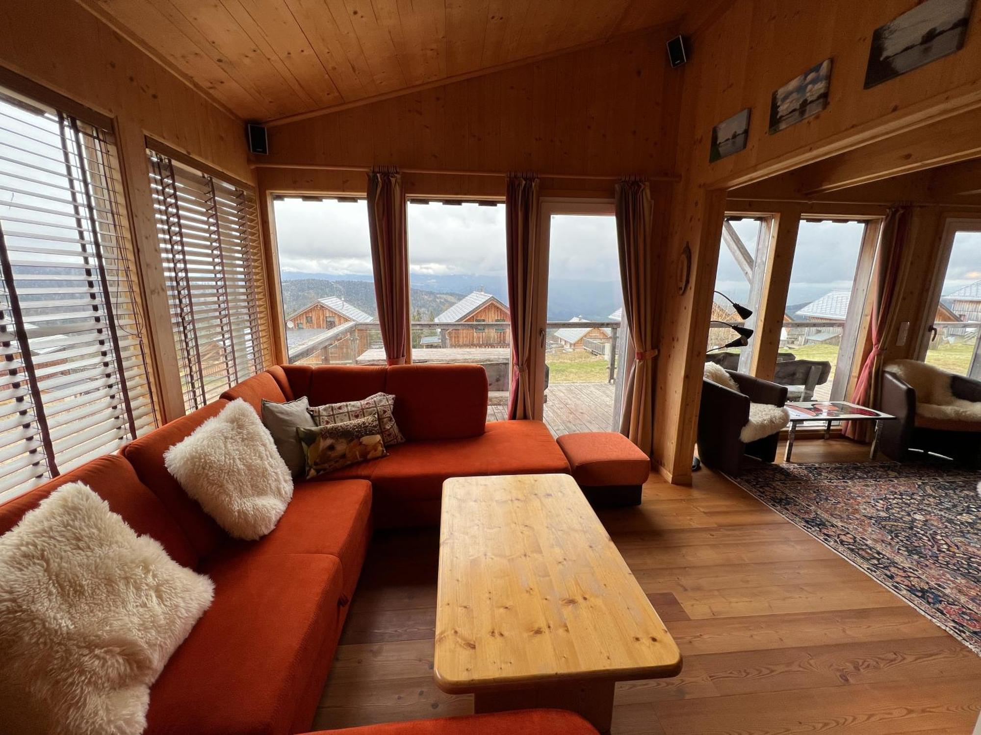 1A Chalet '4 Jahreszeiten' Ski Fahren Und Jacuzzi Mit Aussicht! Bad Sankt Leonhard im Lavanttal Exterior foto
